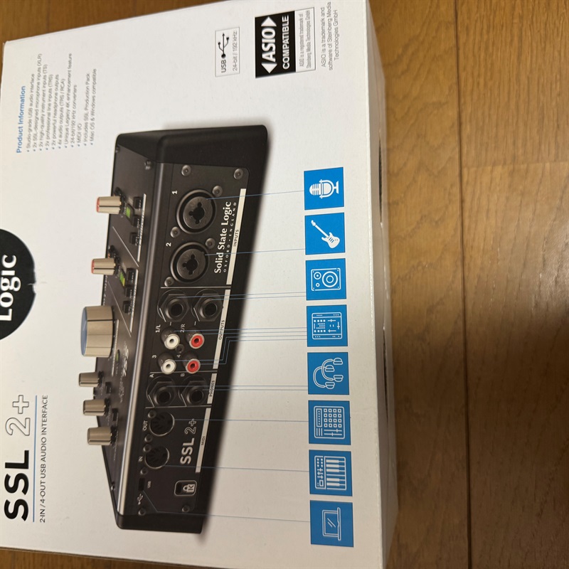 SSL(Solid State Logic) SSL2+の画像